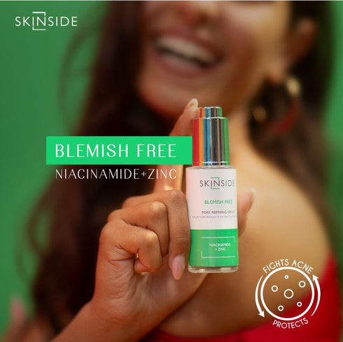 سكين سايد سيروم نياسيناميد (10% + زنك 1%) لتوحيد لون البشرة 25 مل - Skinside